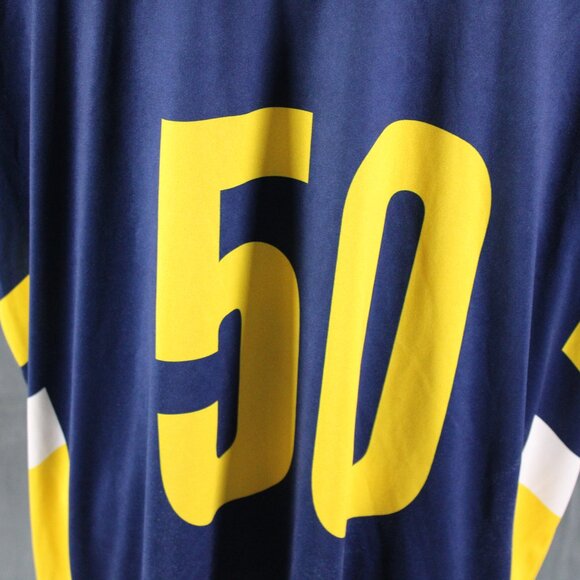 Retro Hockey Shirt - HV71 Soccer Style Jersey by Warrior - Men's 3XL - Picture 8 of 13